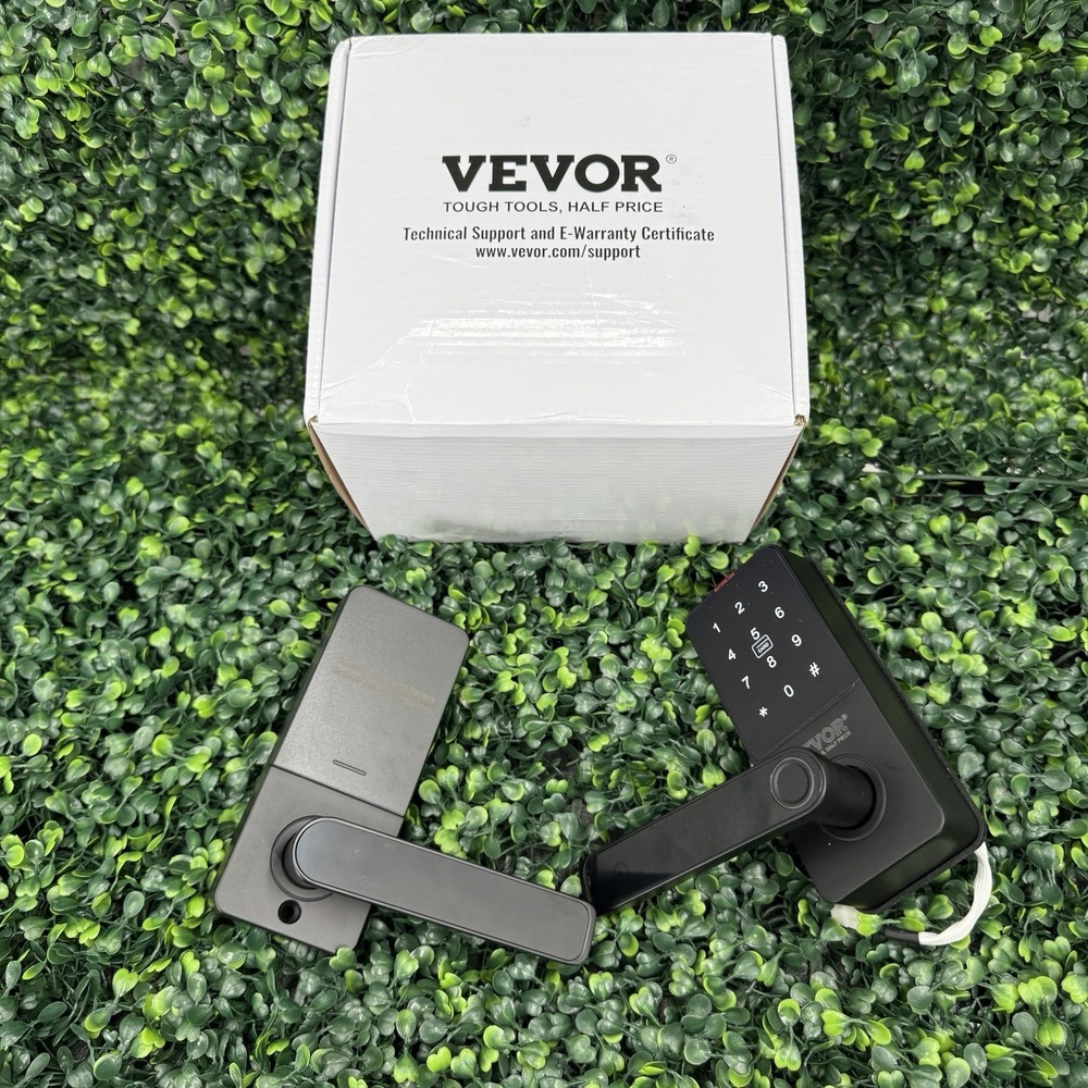 VEVOR Smart Lock, 5-in-1 Smart Door Knob Keypad Fingerprint with App Control